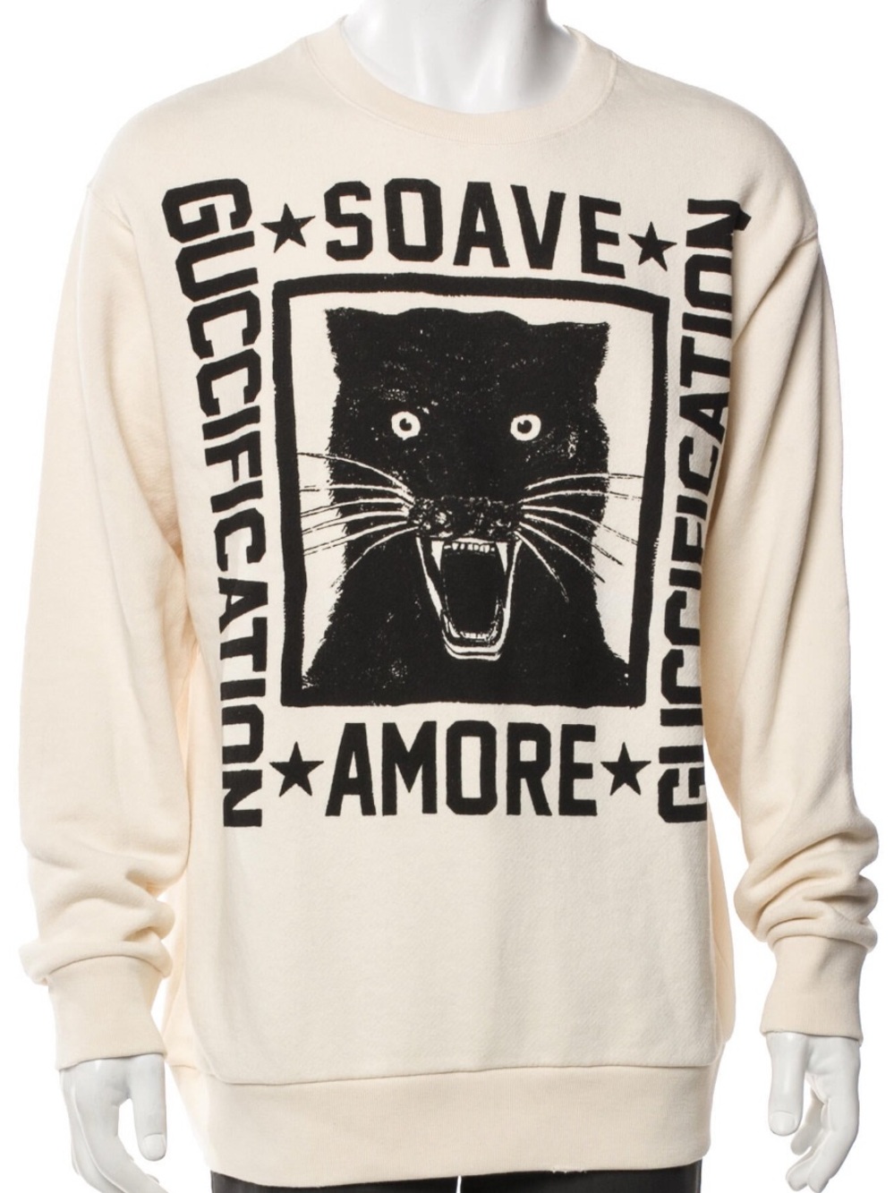 Gucci “Soave Amore” sweatshirt M